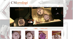 Desktop Screenshot of cmorologi.it